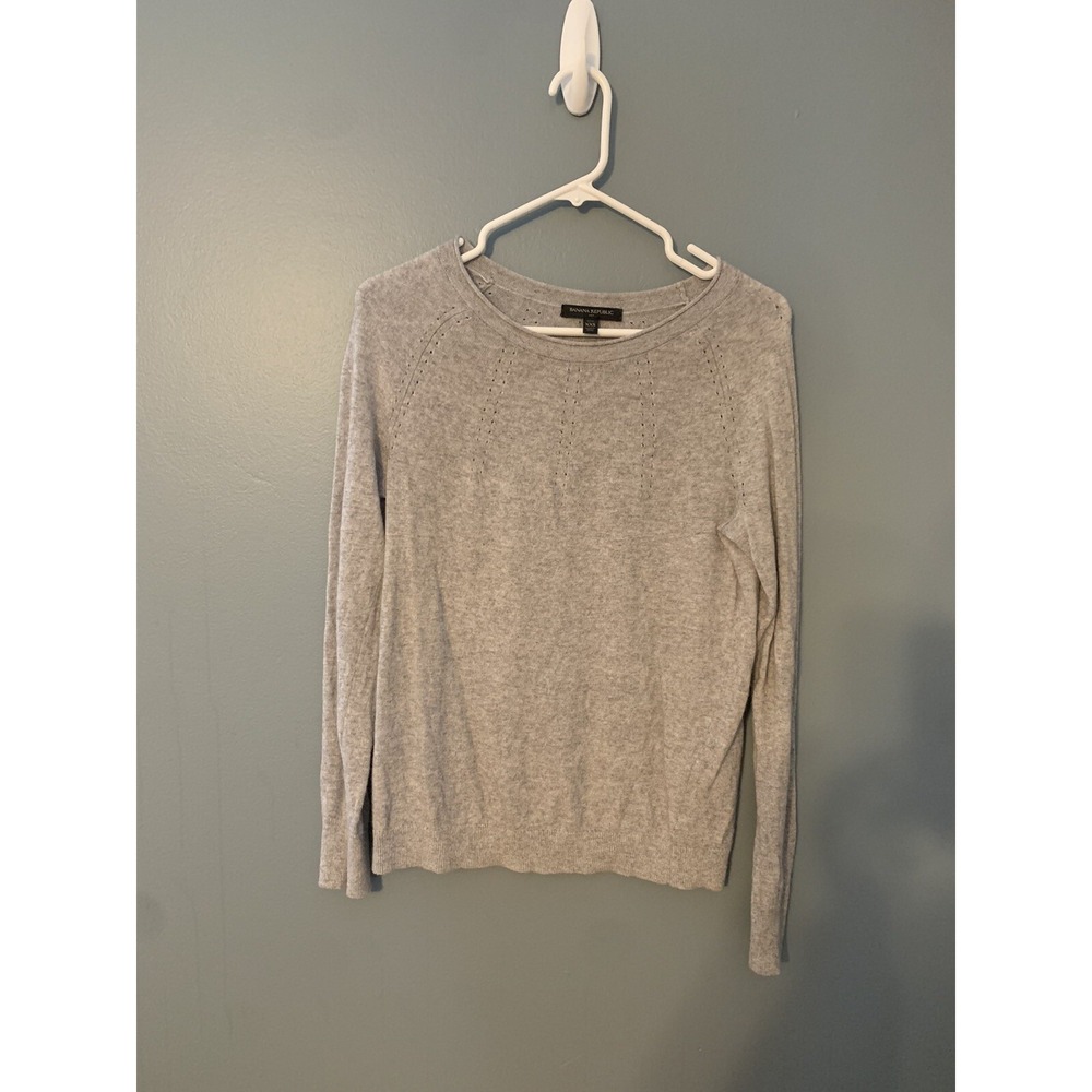 BANANA REPUBLIC Knit Merino Wool Blend Sweater XXS